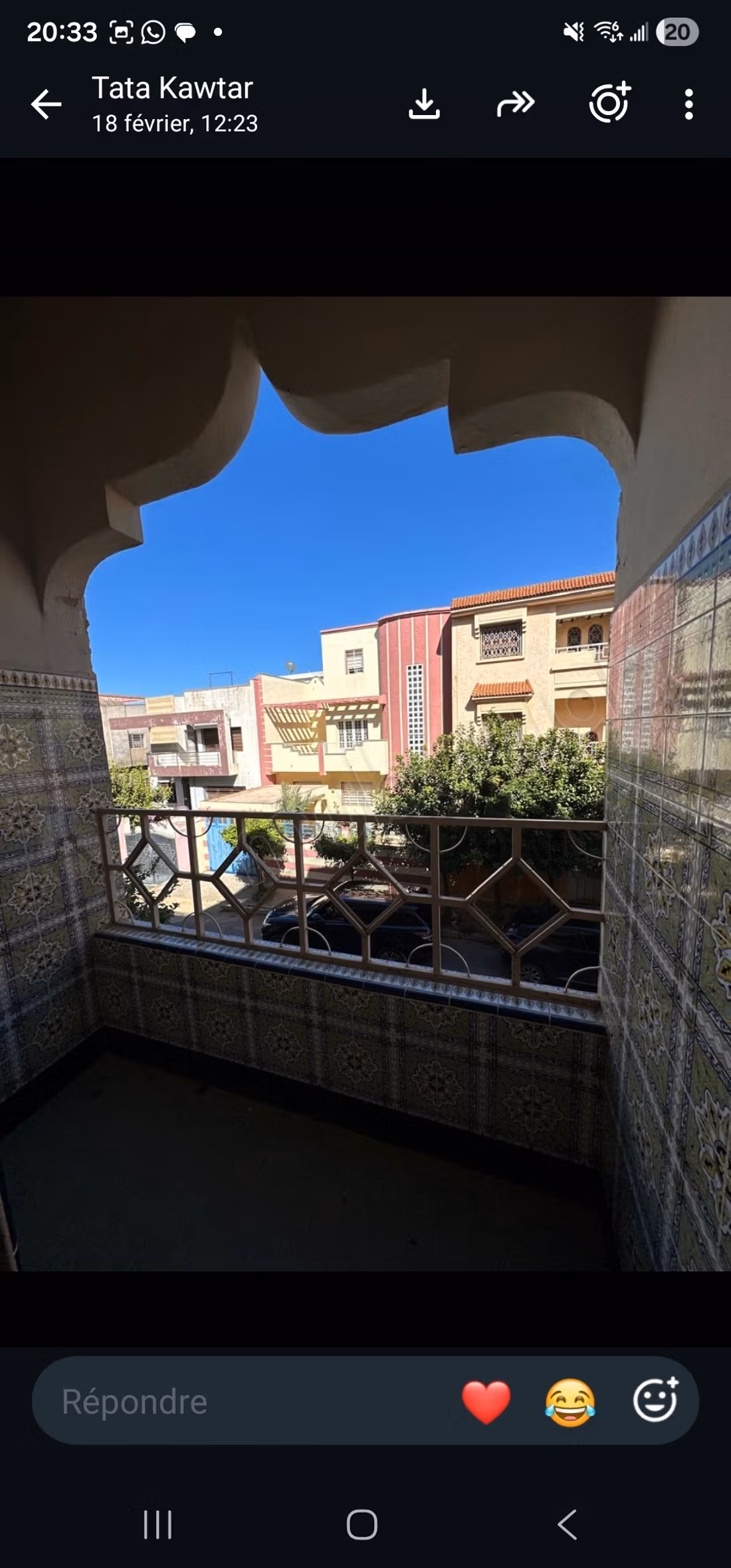 Maison à vendre dans le quartier Soraya, route haj