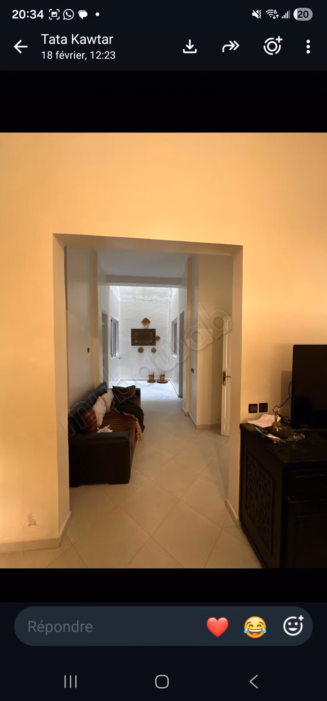 Maison à vendre dans le quartier Soraya, route haj