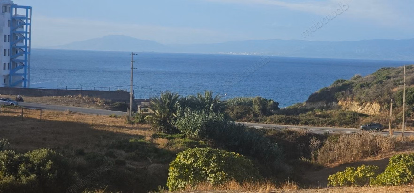Land for sale in Ksar Sghir. Area 1100 m²