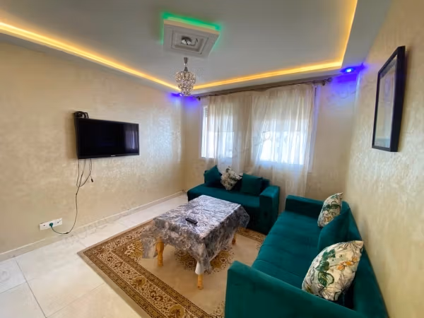 Appartement meublé à louer à valfleuri 
tanger