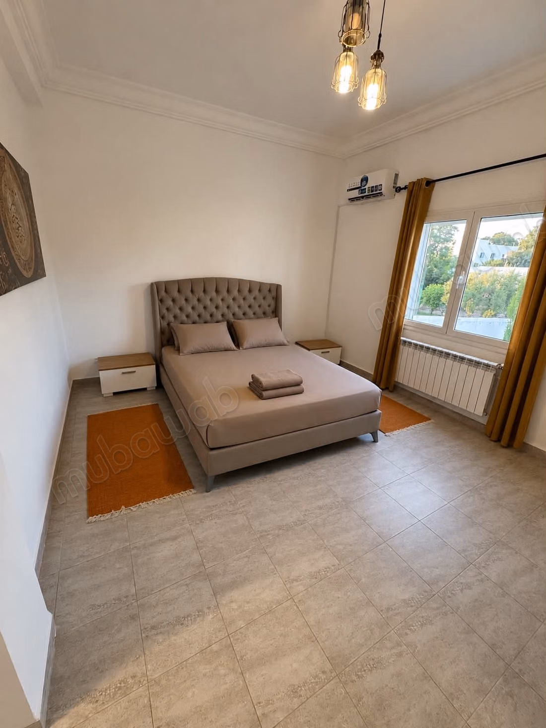 Superbe villa à louer à Hammamet. 4 chambres. Bien meublé