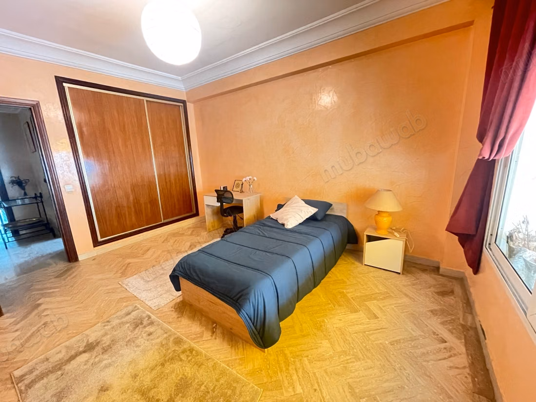 Very large family apartment for rent, furnished with 3 bedrooms on Ghandi Boulevard