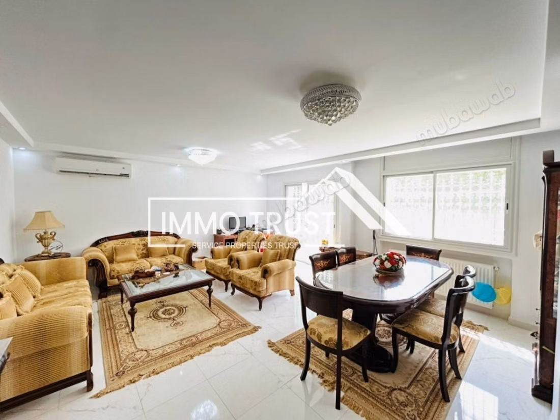 Villa S3 plain pieds avec jardin à La Soukra