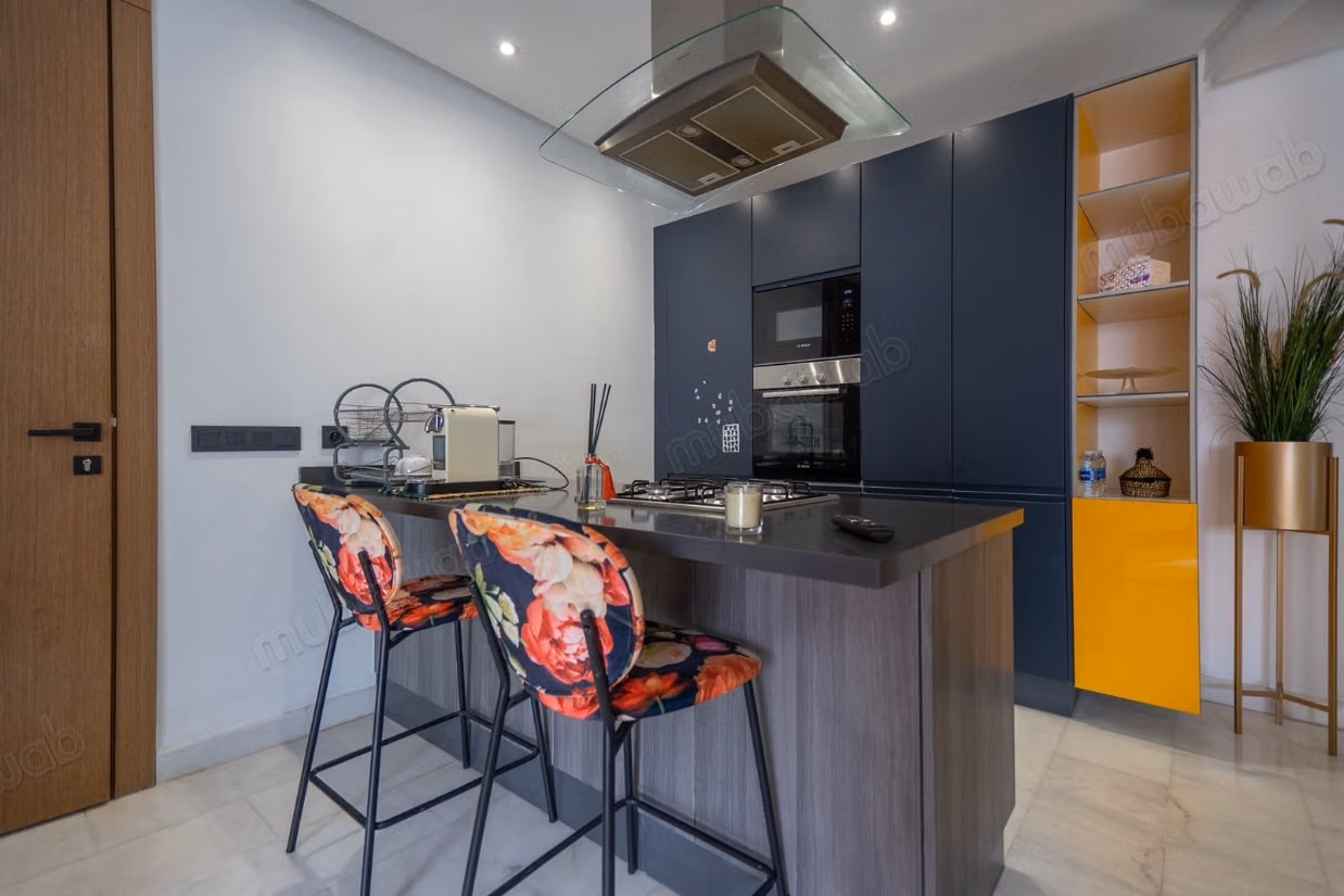 Bel appartement en location à Les princesses.
Surface totale 55 m².
Meublé