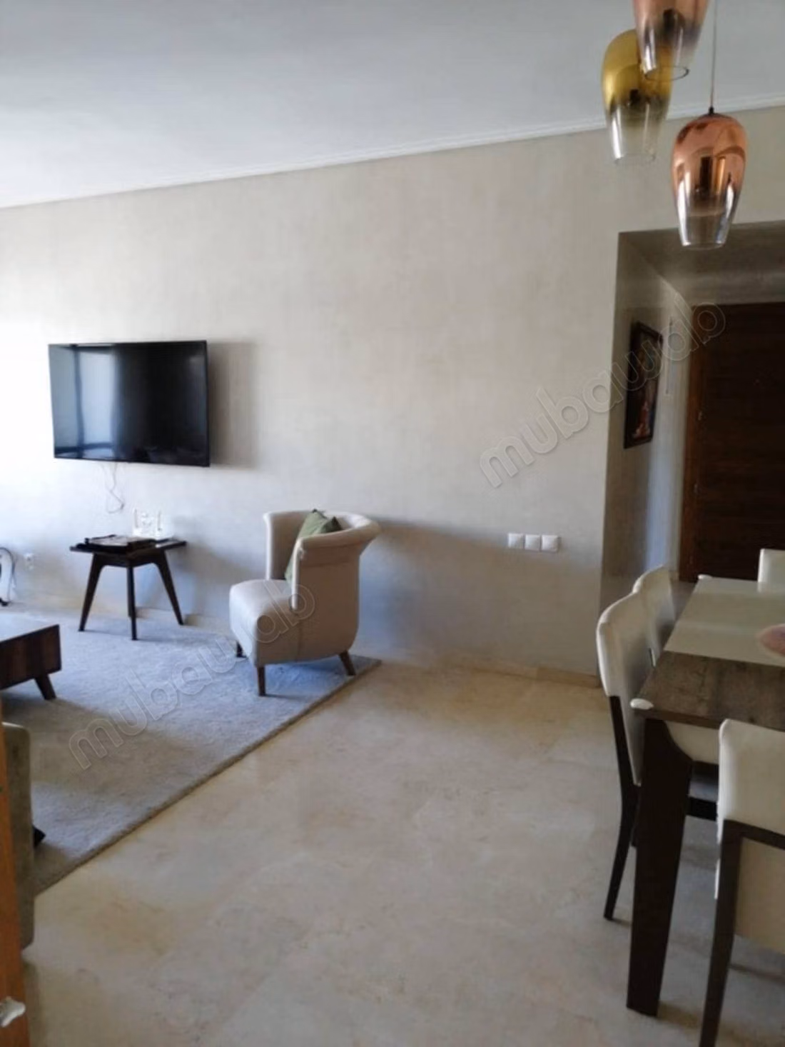 Bel appartement en location à Casablanca Finance City. 1 Pièce