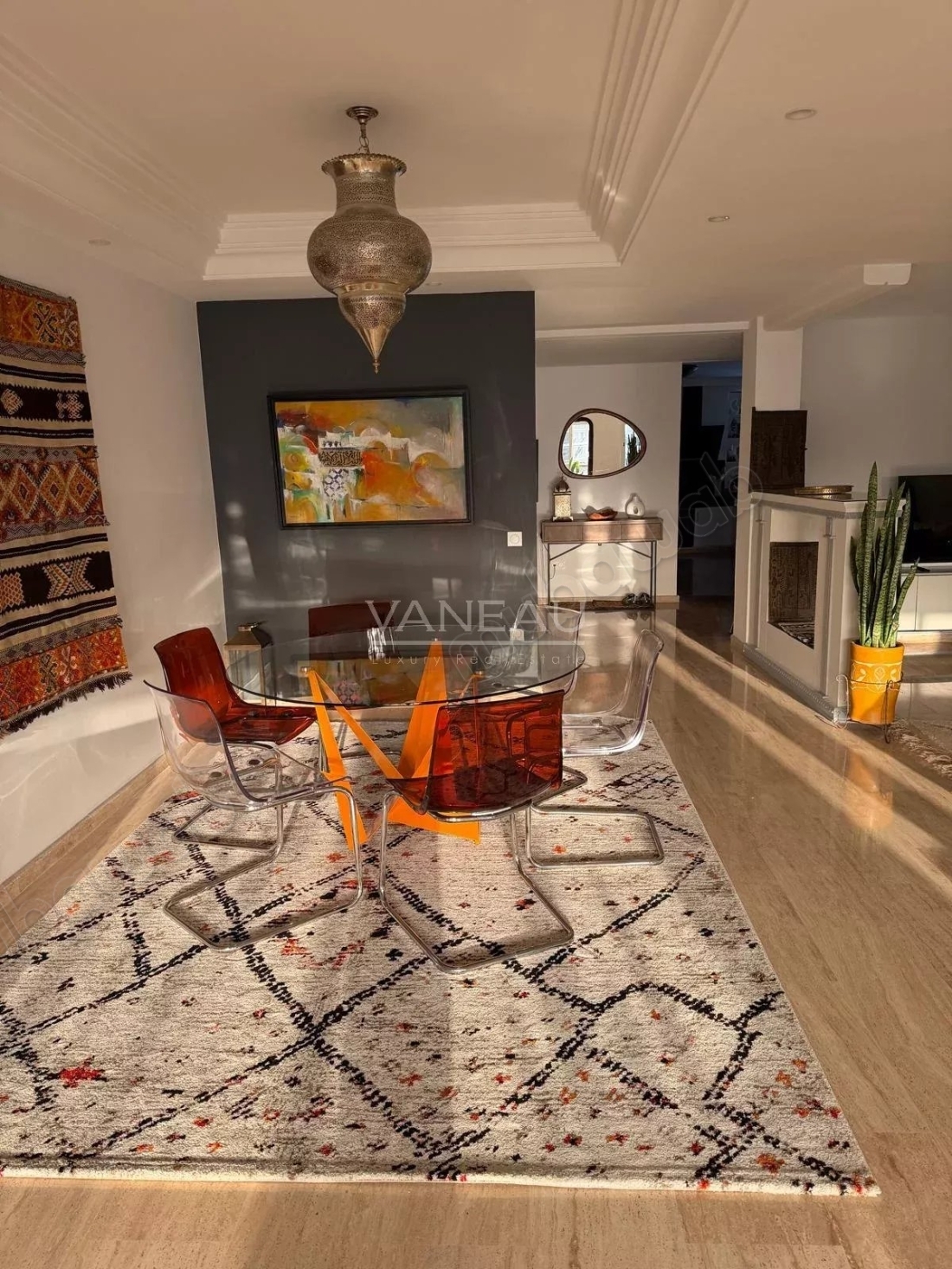 Appartement meublé avec grande terrasse à louer