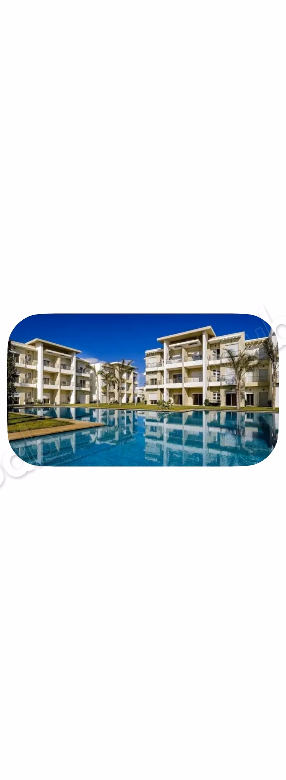 Holiday apartment for rent in Sidi Rahal. 3 comfortable rooms. Terrace and garden