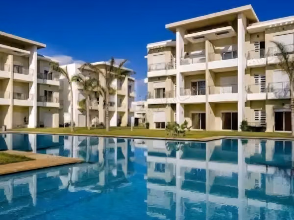 Holiday apartment for rent in Sidi Rahal. 3 comfortable rooms. Terrace and garden