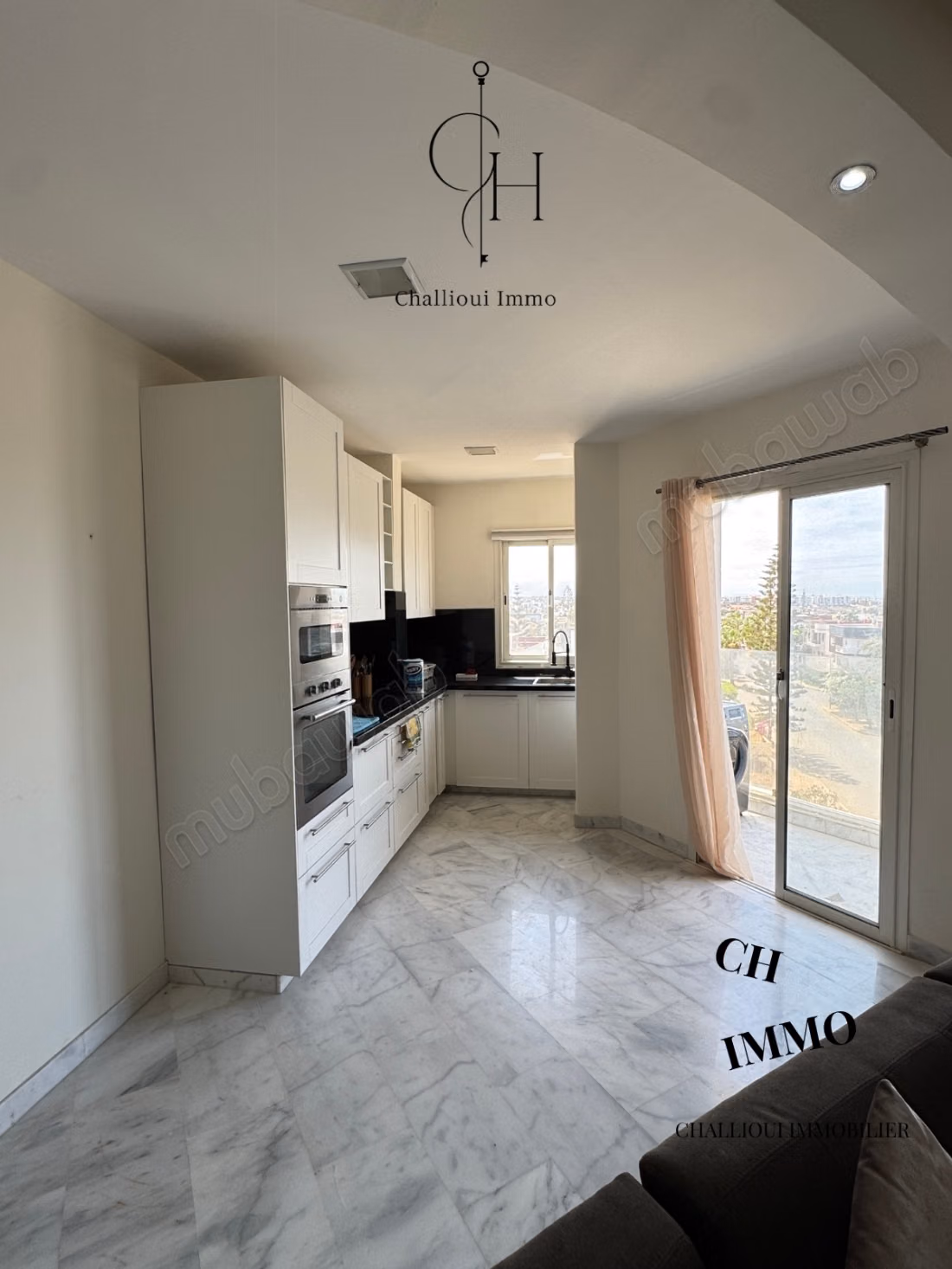 Apartment for rent in Harhoura with sea view