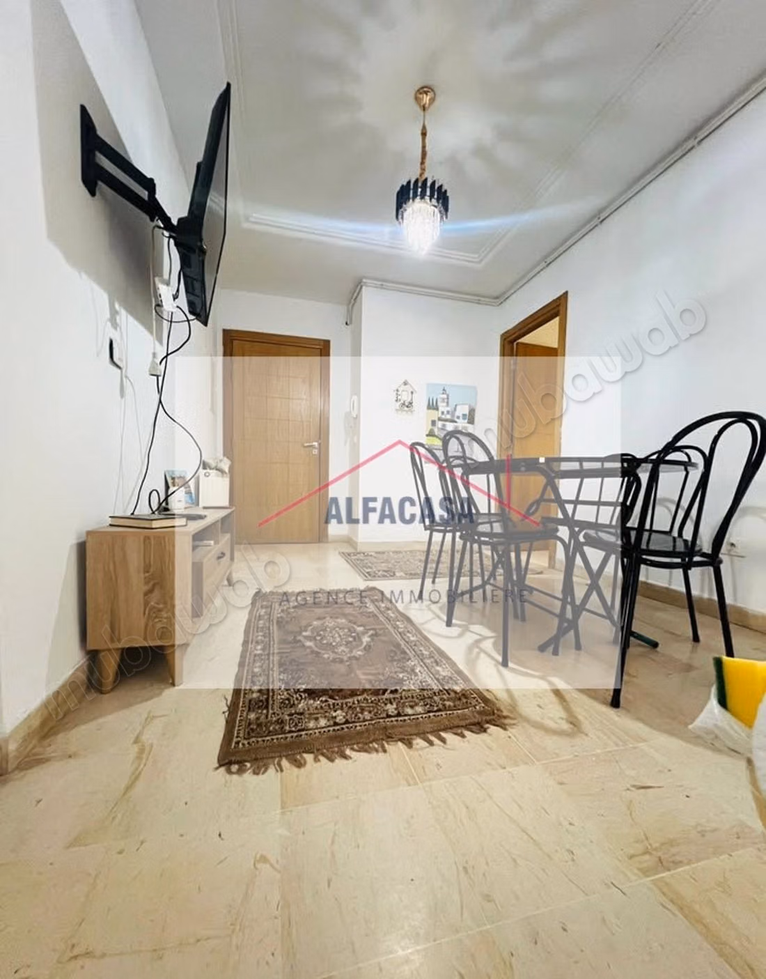 À louer un appartement s2 meublé a l'aouina