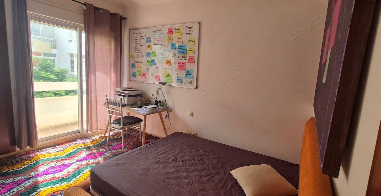 Beautiful apartment for sale at Golden Dunes Beach. 2 excellent rooms. Typical Moroccan lounge, secure residence