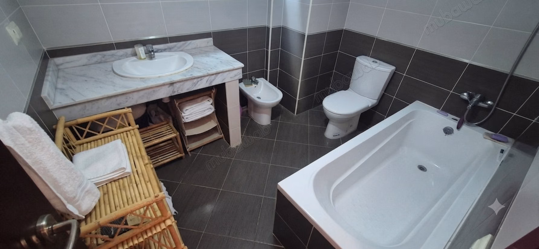 Beautiful apartment for sale at Golden Dunes Beach. 2 excellent rooms. Typical Moroccan lounge, secure residence