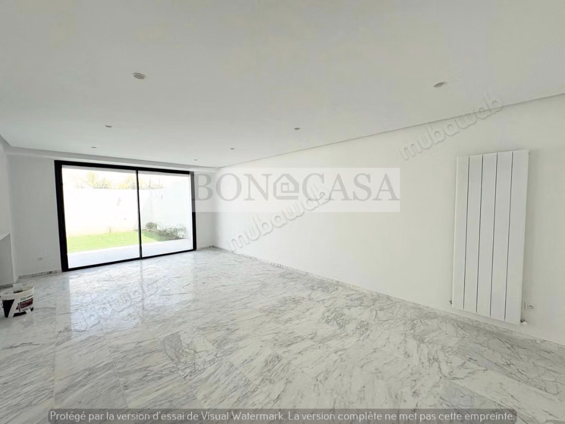 Villa S4 neuve à louer à Gammarth