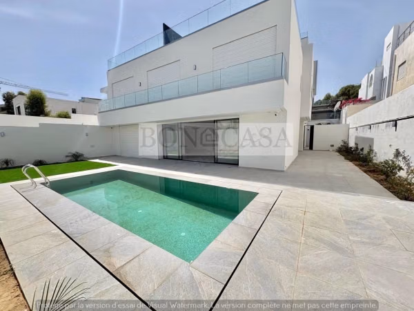 Villa S4 neuve à louer à Gammarth