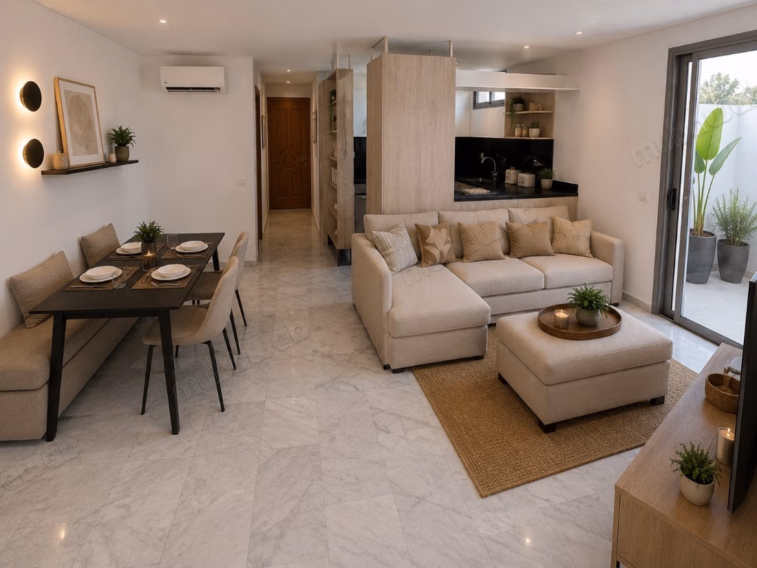 Bel appartement, moderne avec grande terasse