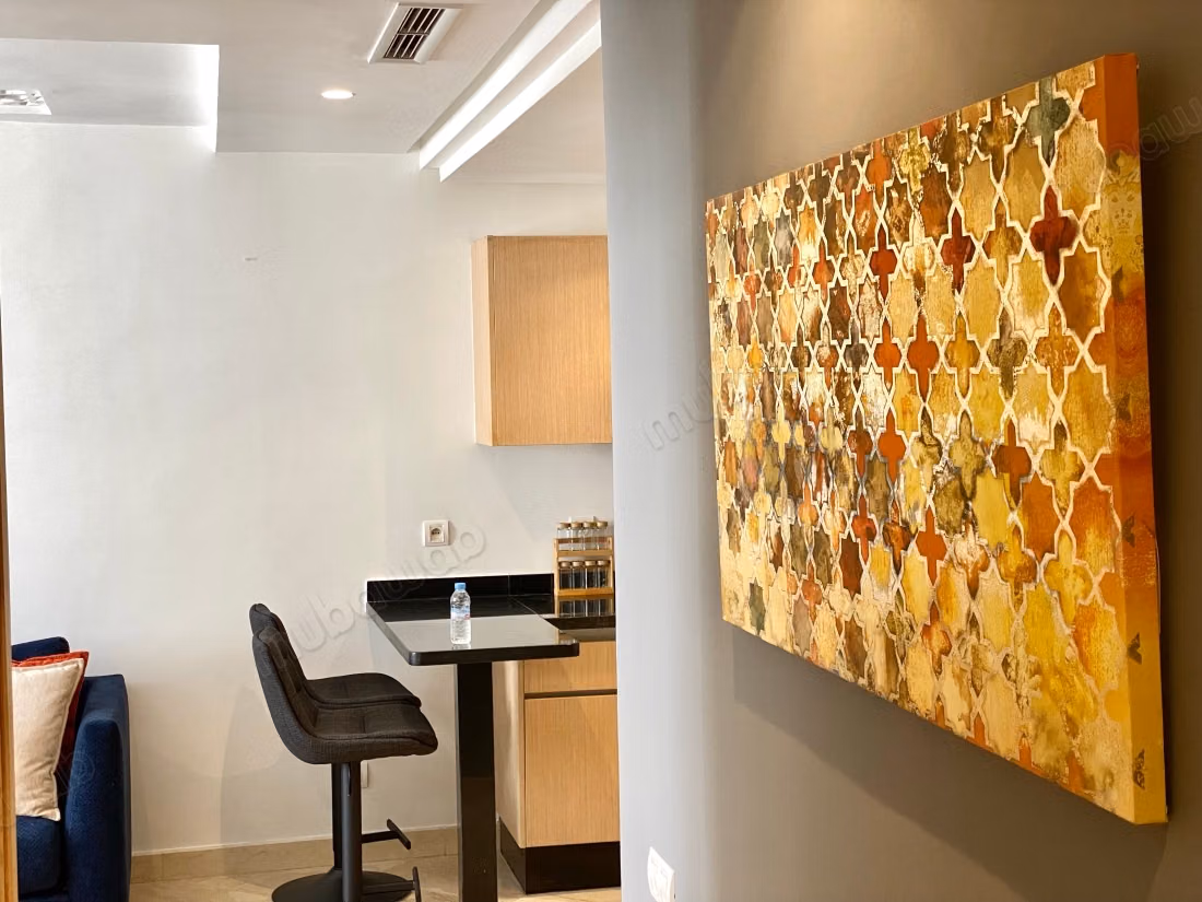 Vente d'un bel appartement à Agdal. 1 belle chambre. Avec ascenseur
