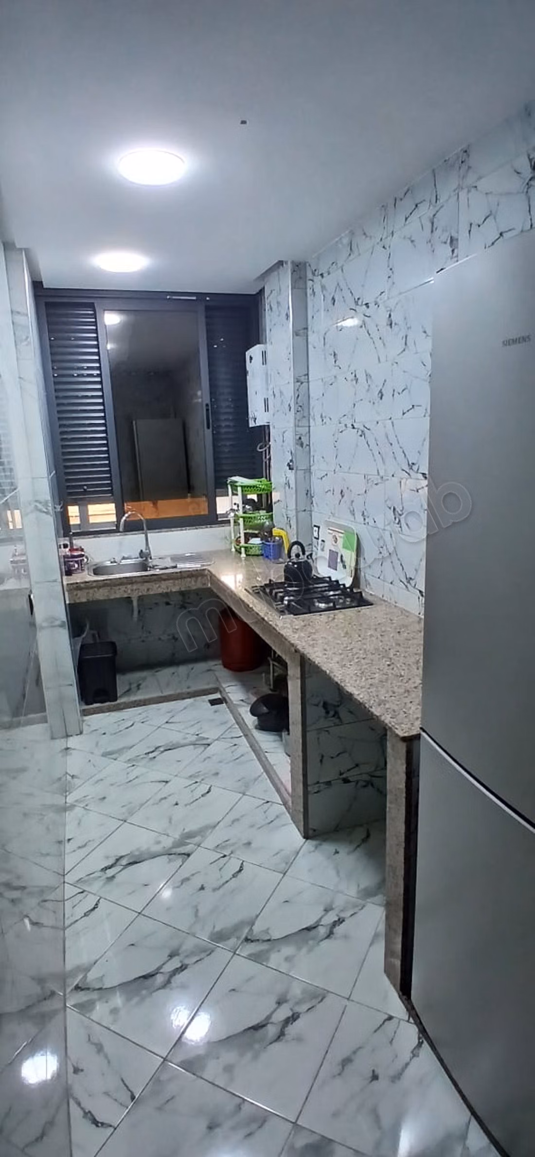 Appartementen te huur in Oulad Wajih. 3 kamers. Satellietschotel, beveiliging en bewaking.