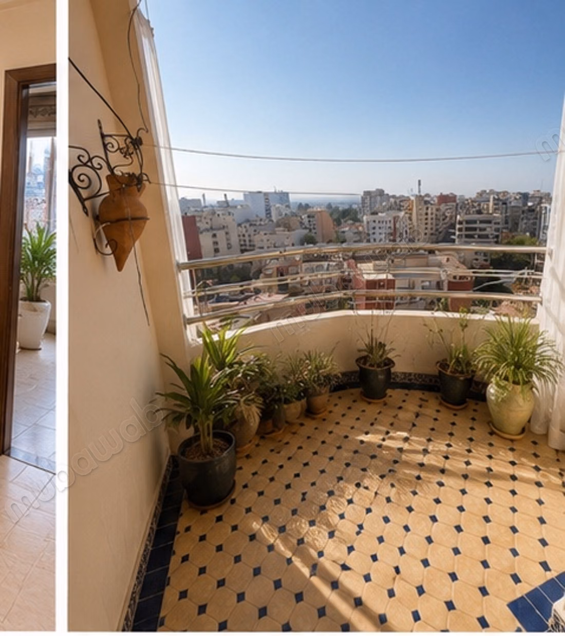 Verkoop appartement in Hamria. 3 mooie kamers. Residentie met conciërge, algemene airconditioning