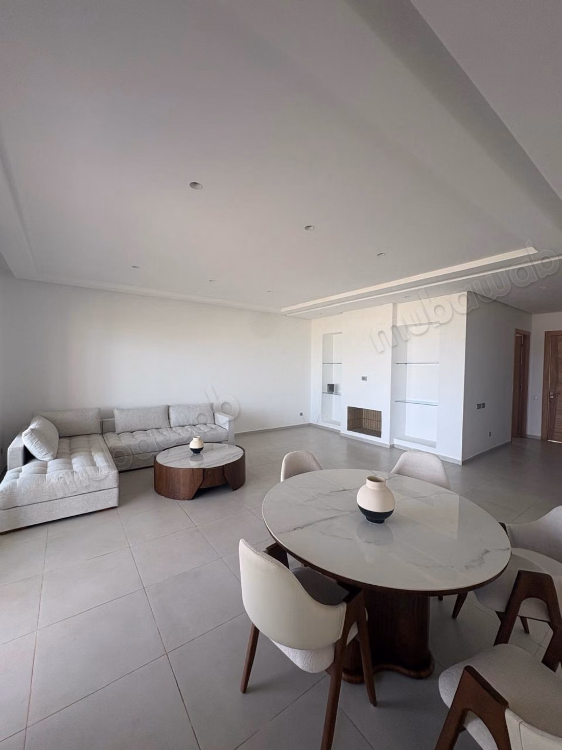 Villa amueblada nueva con vista al mar en alquiler en Dar Bouazza