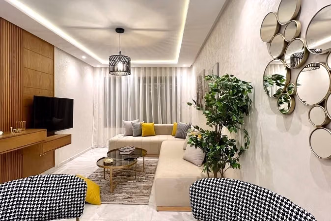 Studio Moderno Arredato in Affitto a Les Princesses
