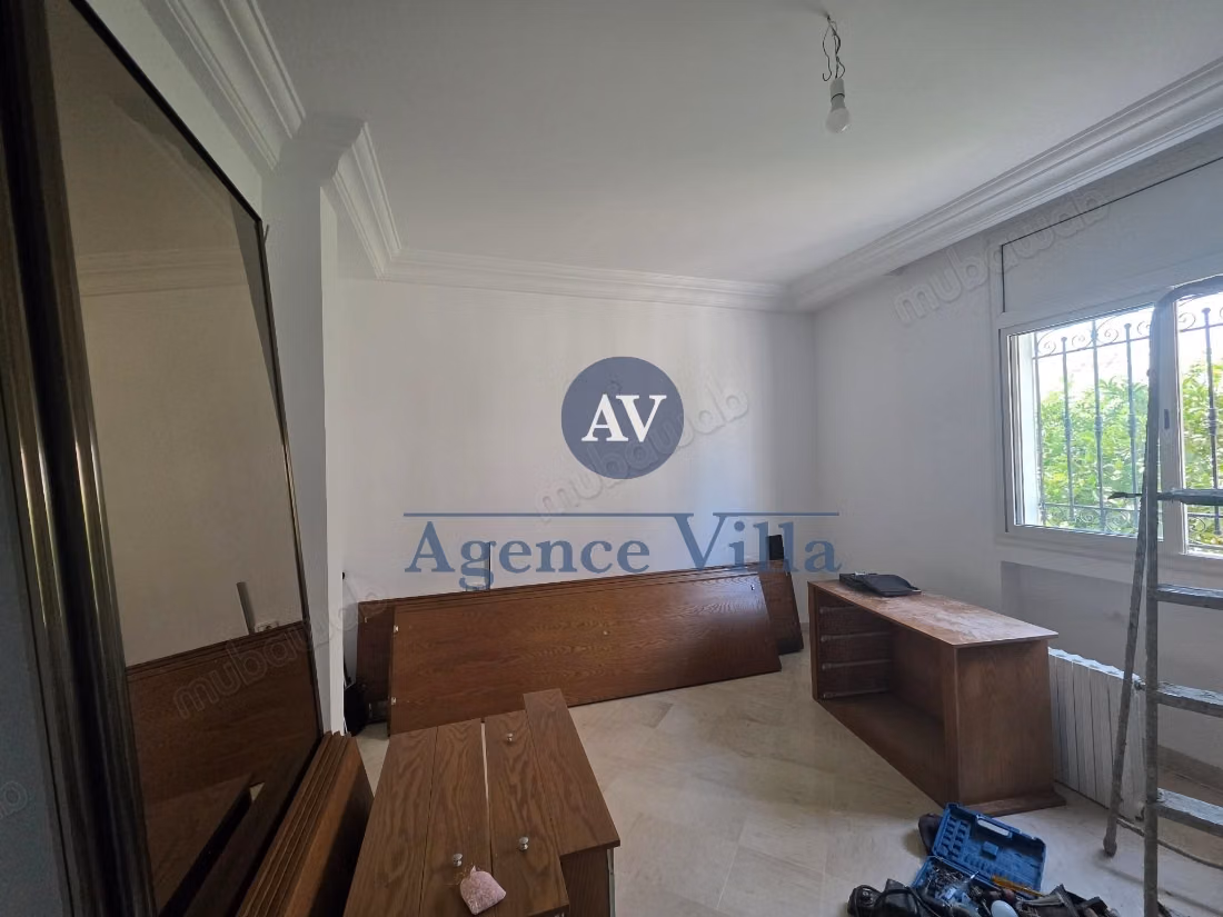 For rent a ground floor S3 in El Aouina