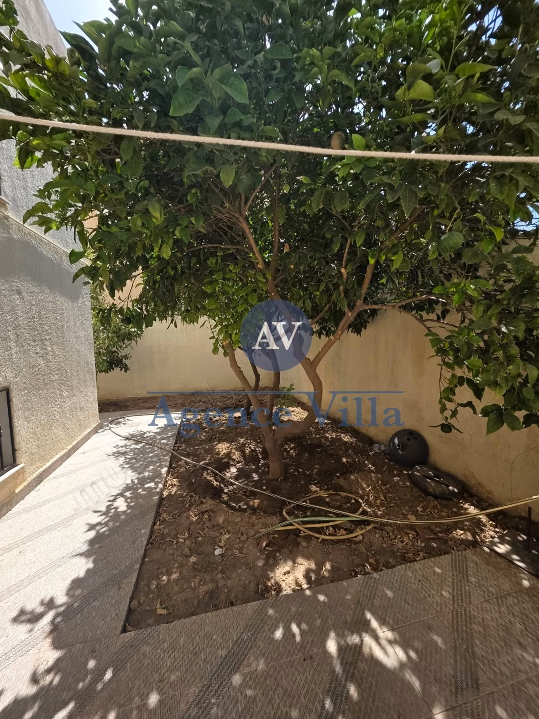 For rent a ground floor S3 in El Aouina