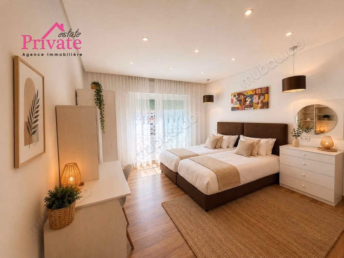 Location Appartement 142m² 
MALABATA Tanger ref: LZ850
