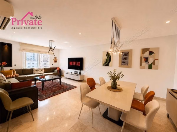 Location Appartement 142m² 
MALABATA Tanger ref: LZ850