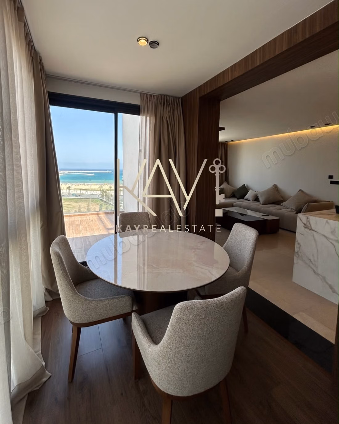 Appartement à 2 pas de la plage – 2 chambres – 18 000 DH