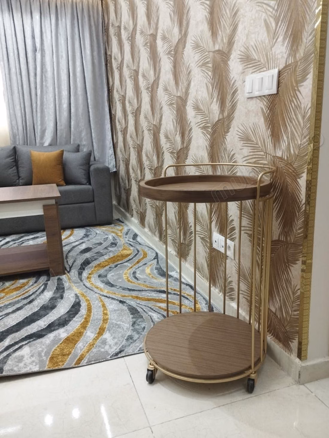 Bel appartement en location en Centre. 
2 chambres. 
Meublé