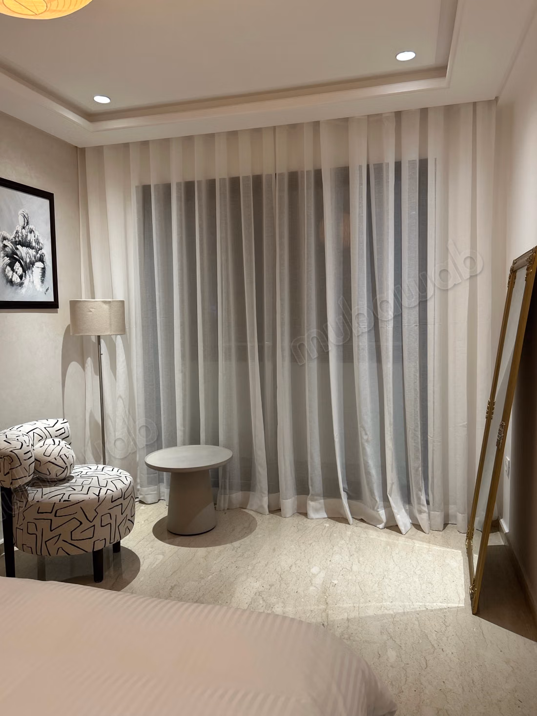 Appartement neuf en location à Gauthier centre 
1 chambre. Meublé
