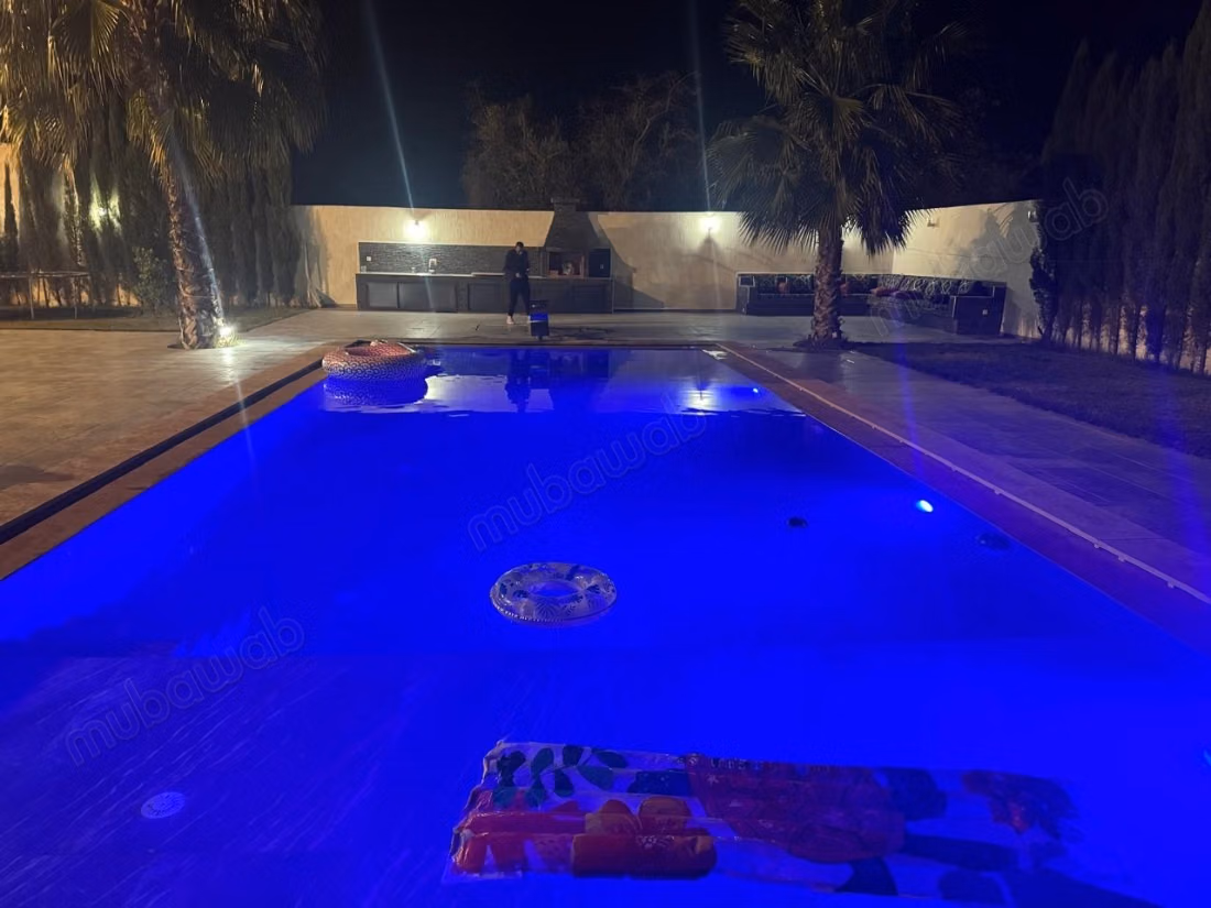 Alquiler de temporada de villa de lujo en Agadir Melloul. Superficie total de 120 m². Plazas de aparcamiento y hermoso jardín