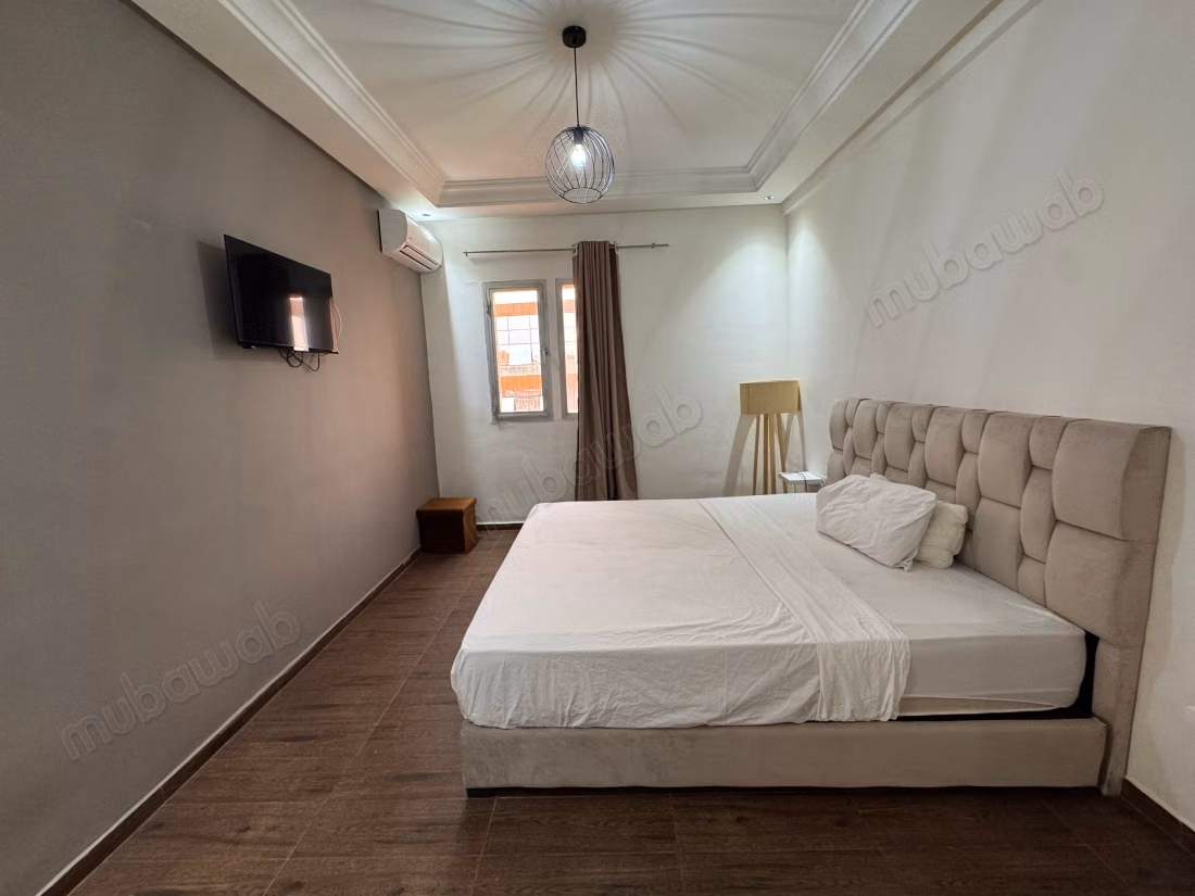 Affitta questo appartamento a Hivernage. 3 camere confortevoli. Arredato