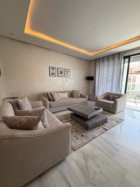 Apartment for rent in Riyad. 3 rooms. Garage and terrace