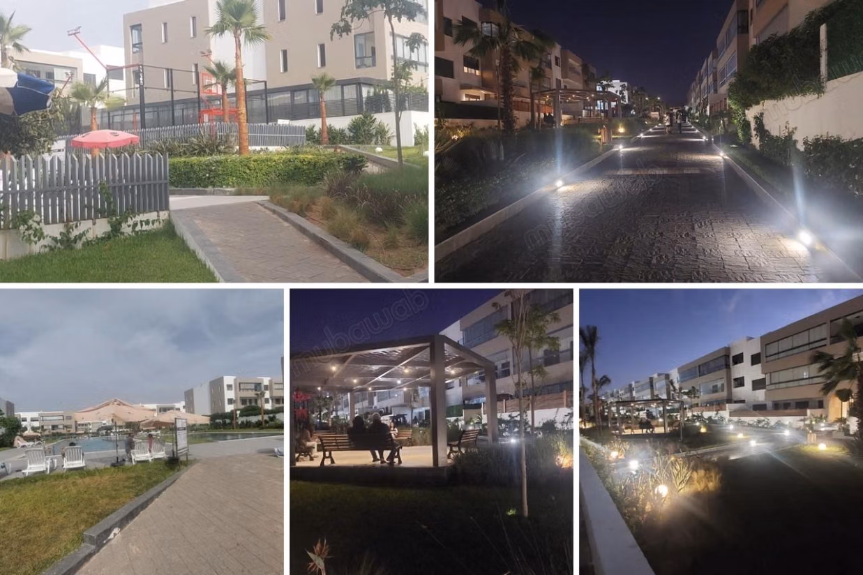 Apt Luxueusement Meublé 2 ch Jardin Résidence Pr