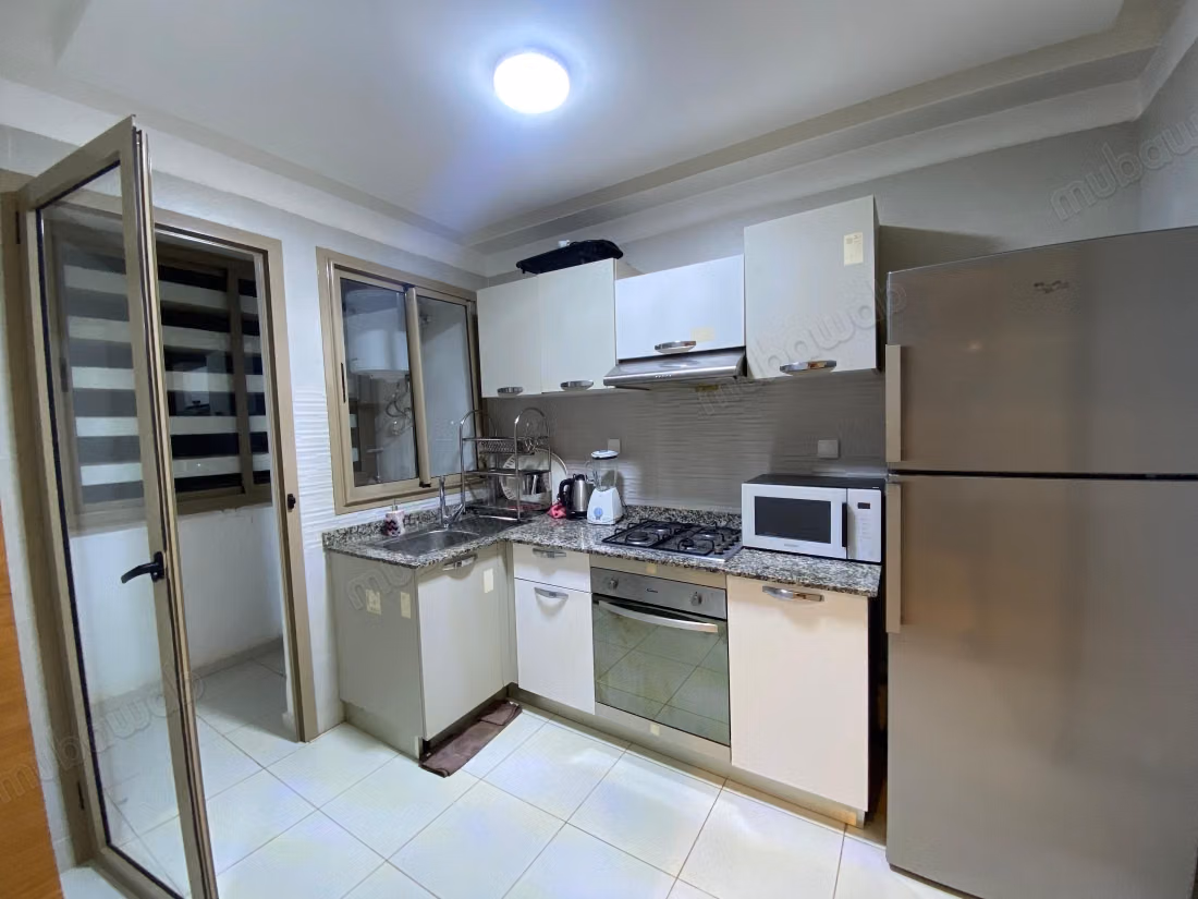 Appartement à louer dans le Jardin de l'Atlas. Surface totale 70 m². Meublé