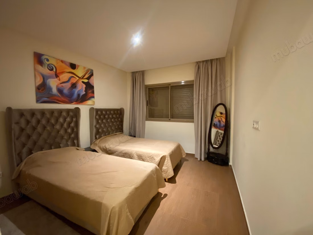 Appartement à louer dans le Jardin de l'Atlas. Surface totale 70 m². Meublé
