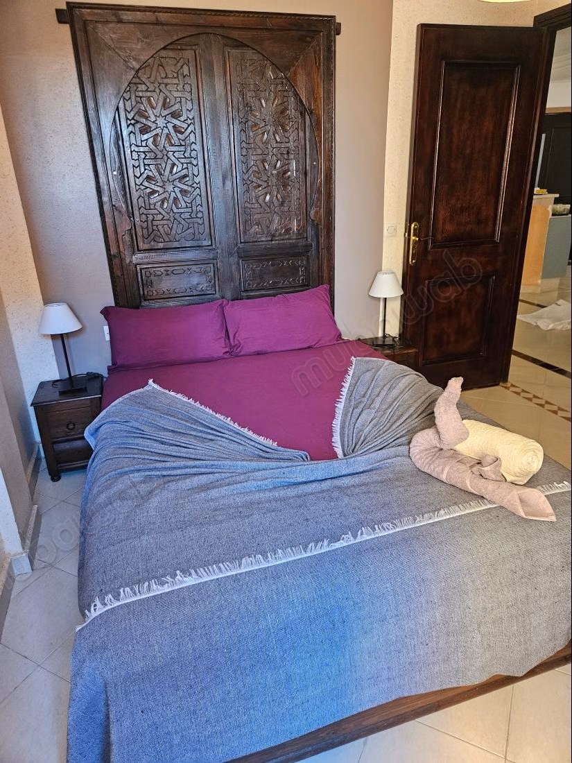 Appartement de 2 chambres avec grande terrasse à louer à Majorelle/Rouidate