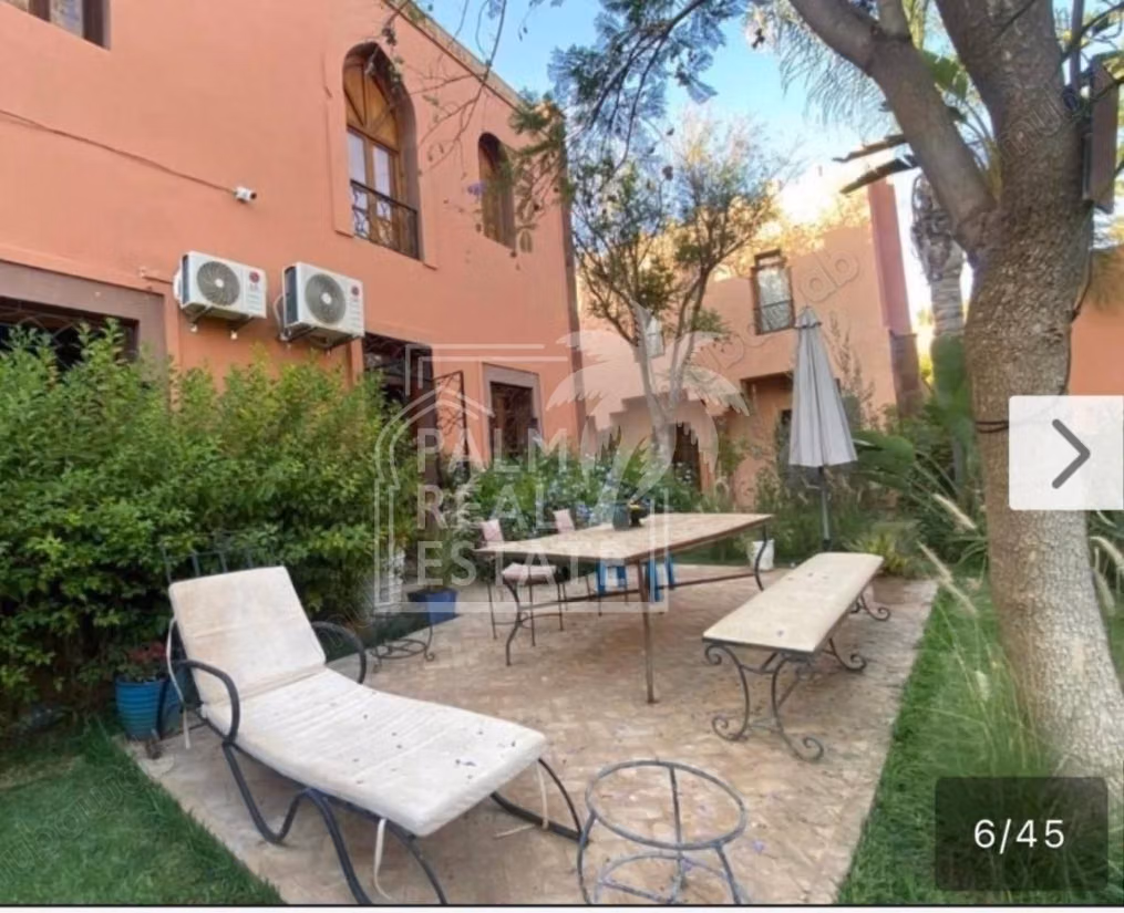 Villa de excepción amueblada en venta – Palmeraie de Marrakech