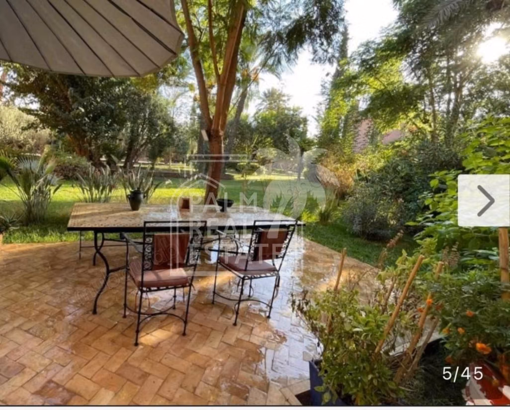 Villa de excepción amueblada en venta – Palmeraie de Marrakech