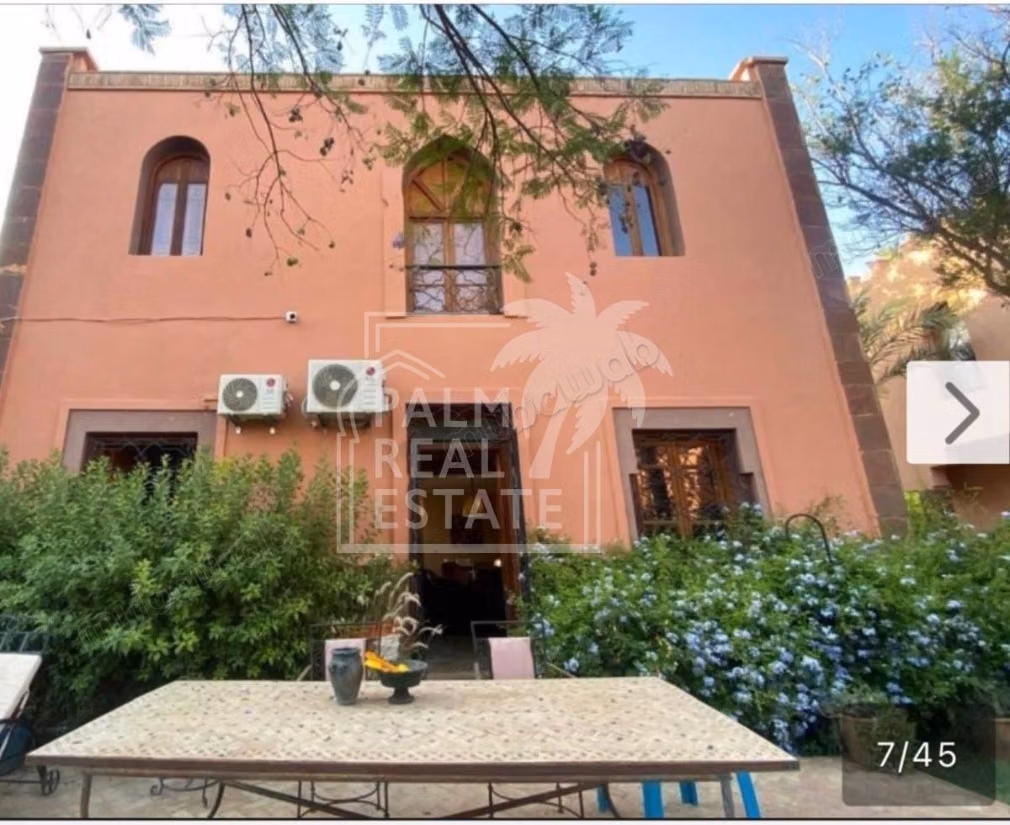 Villa de excepción amueblada en venta – Palmeraie de Marrakech