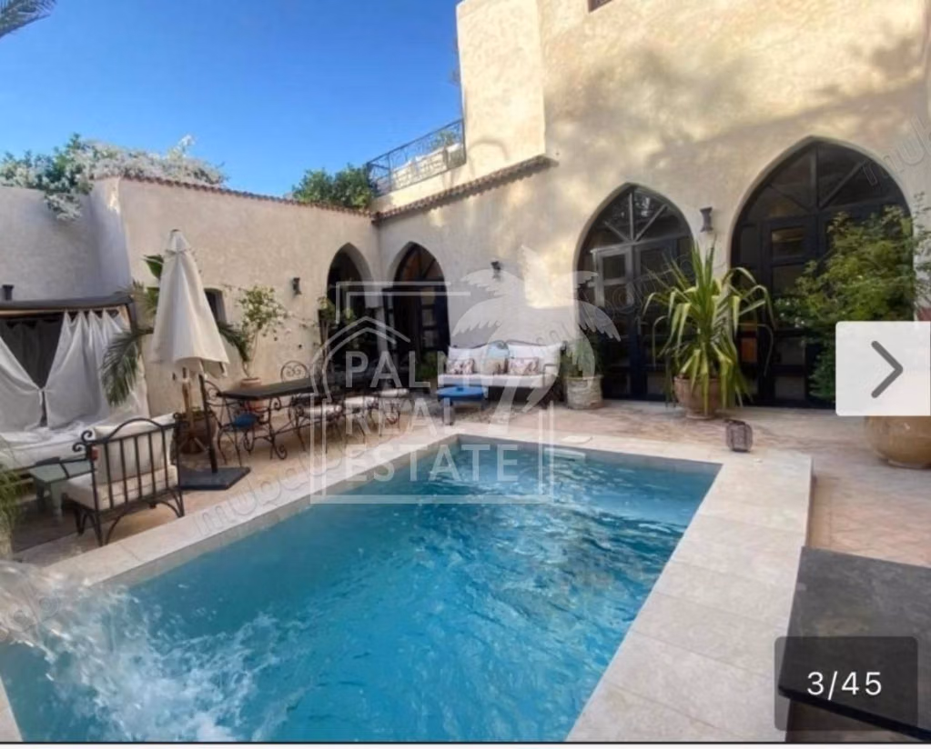 Villa de excepción amueblada en venta – Palmeraie de Marrakech