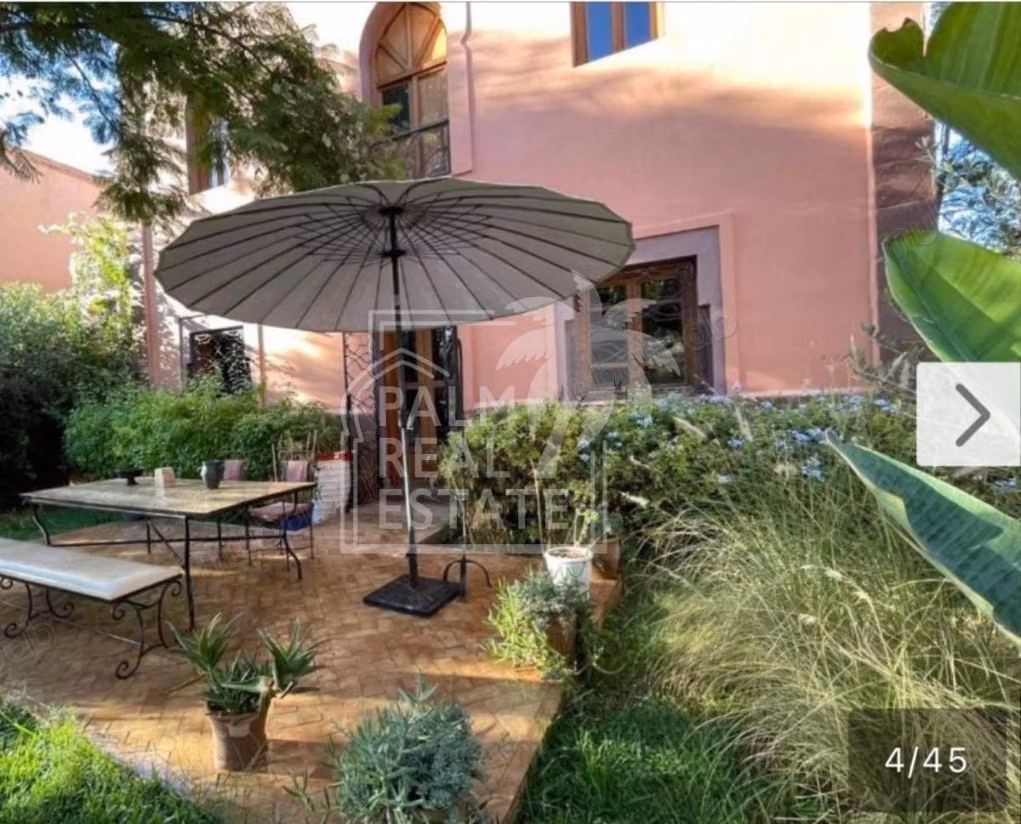 Villa de excepción amueblada en venta – Palmeraie de Marrakech