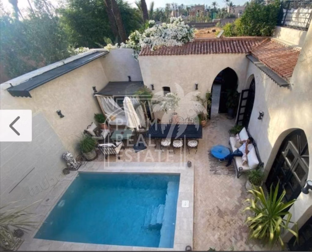 Villa de excepción amueblada en venta – Palmeraie de Marrakech