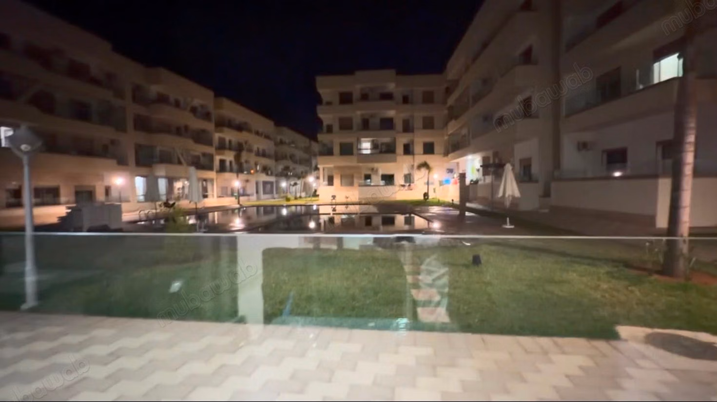 Appartamento per vacanze in affitto a Plage Oued Cherrat. Superficie di 71 m². Numero minimo di notti 6