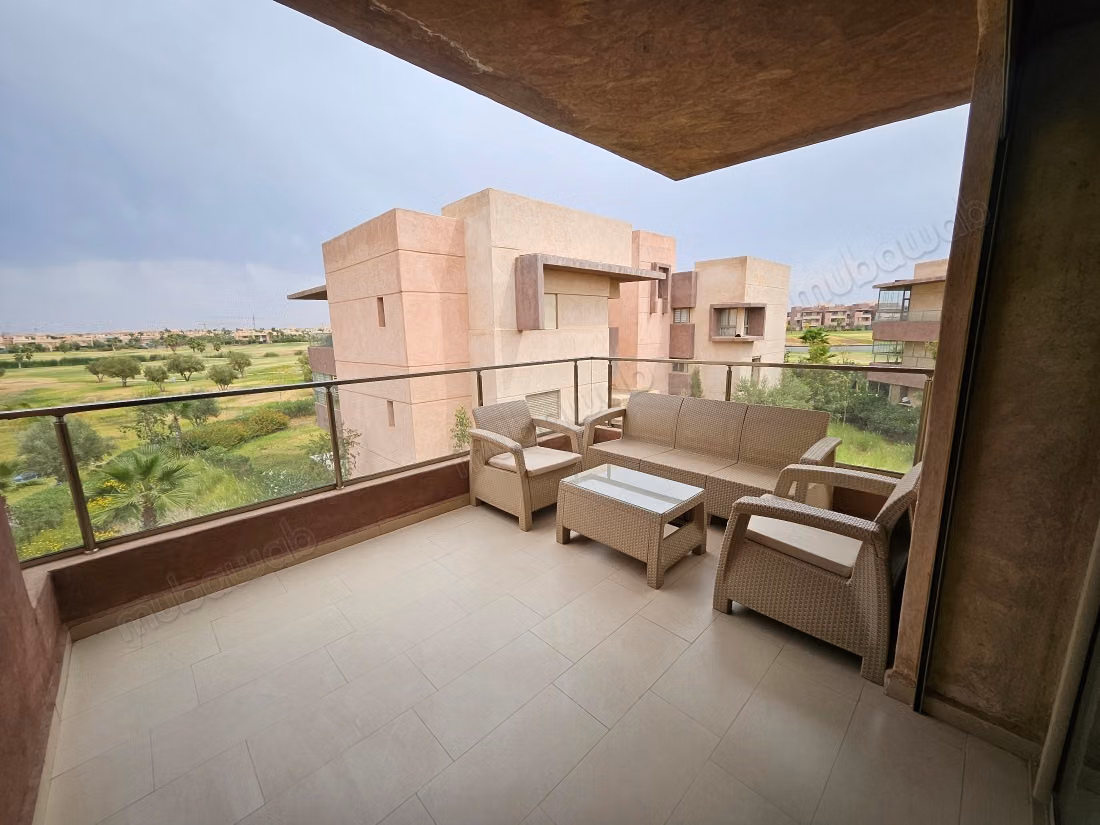 Apartamento de 3 habitaciones en el Golf con Vista al Atlas