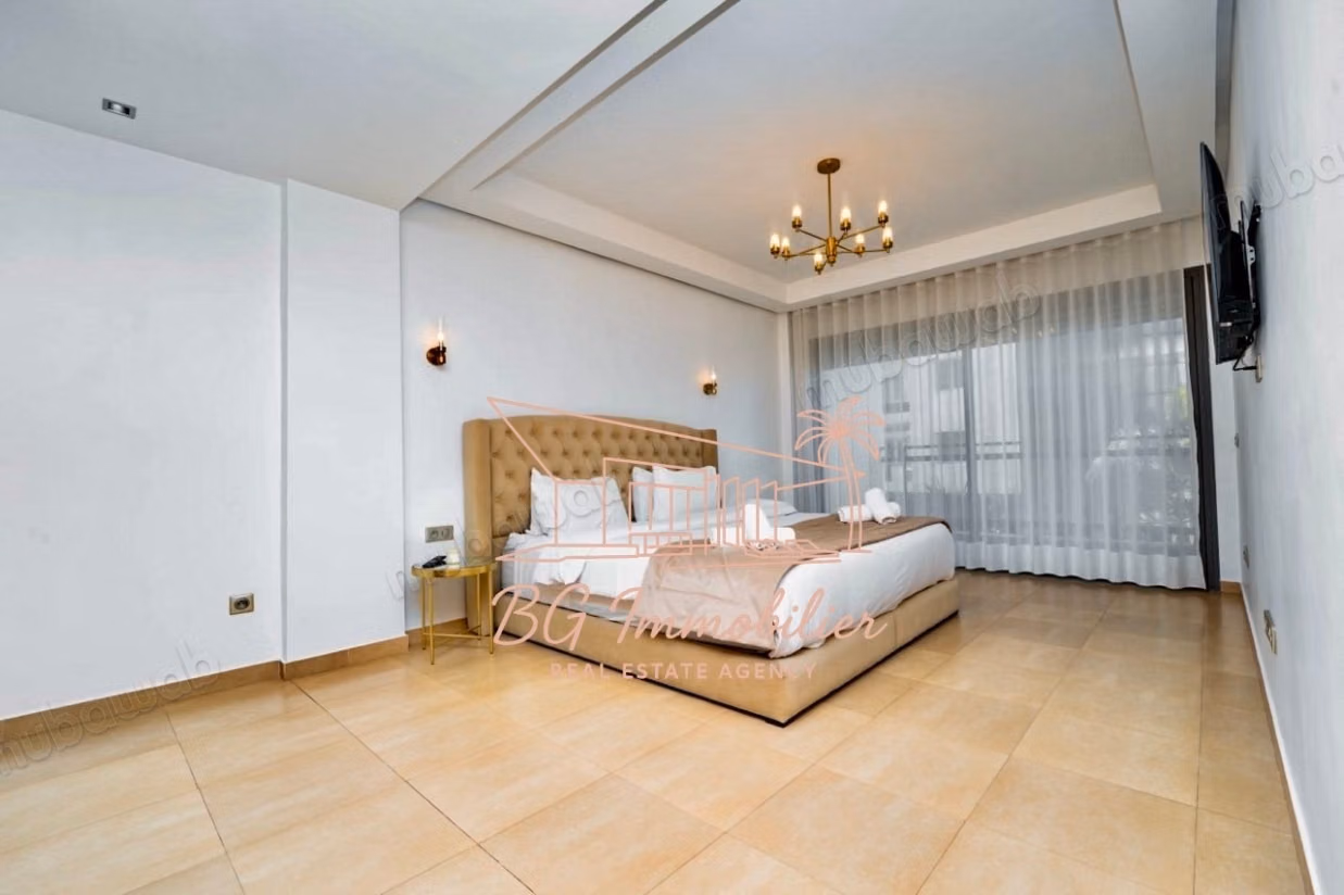 Affitto di un bellissimo appartamento a Ville Nouvelle. 2 camere. Arredato