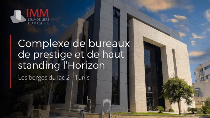 Bureaux RDC et Mezzanine a louer Lac 2