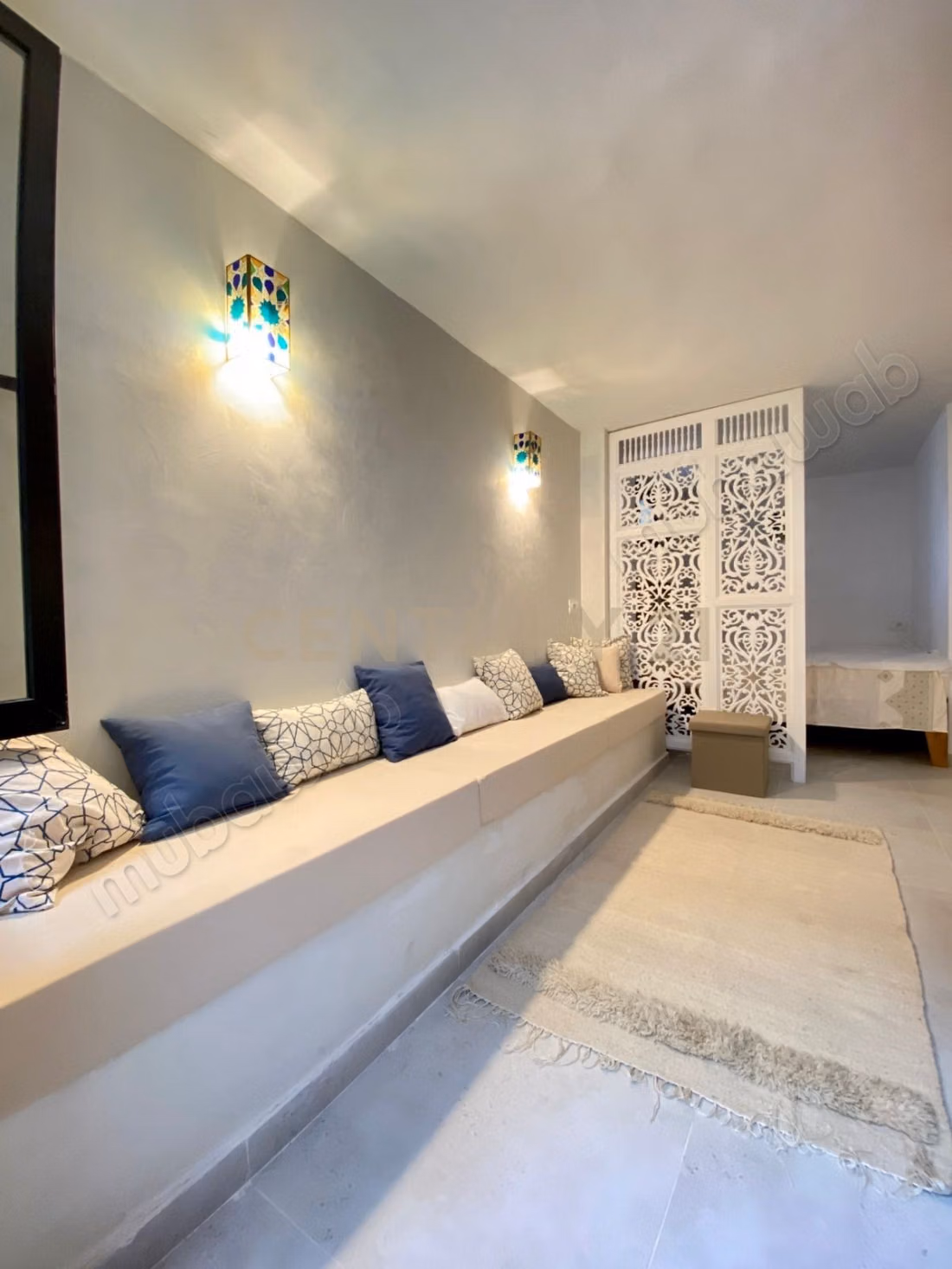 For rent furnished apartment S2 Marsa Plage