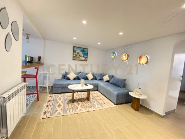 For rent furnished apartment S2 Marsa Plage